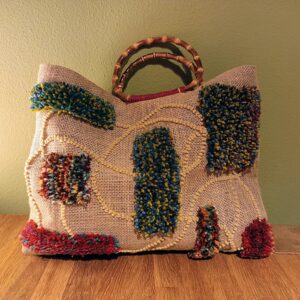 Tufted bag: Squadrocchia